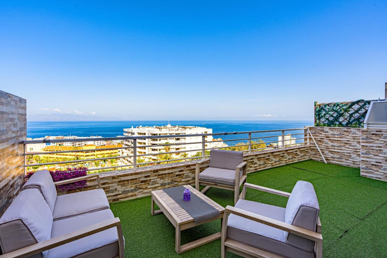 Luxury Apartment With Stunning Ocean View Пуэрто-де-Сантьяго Экстерьер фото
