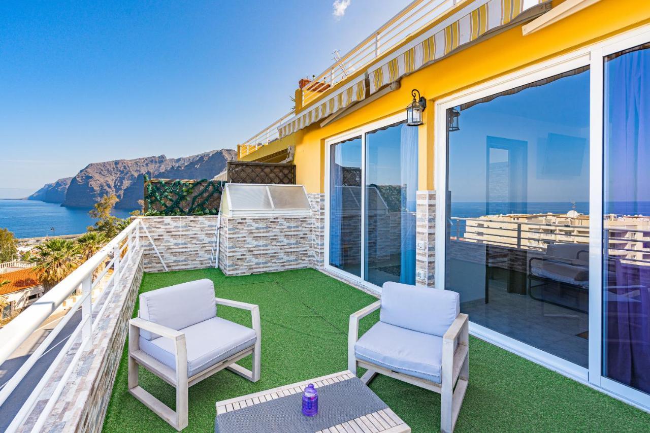 Luxury Apartment With Stunning Ocean View Пуэрто-де-Сантьяго Экстерьер фото